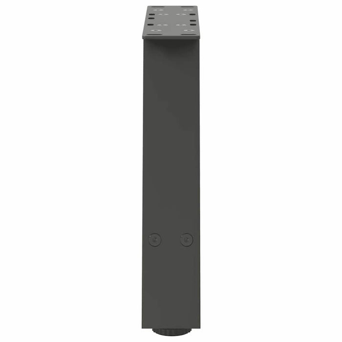 Picioare pentru măsuță de cafea în formă de A, 2 buc., antracit, 40x(30-31) cm, oțel WALTI