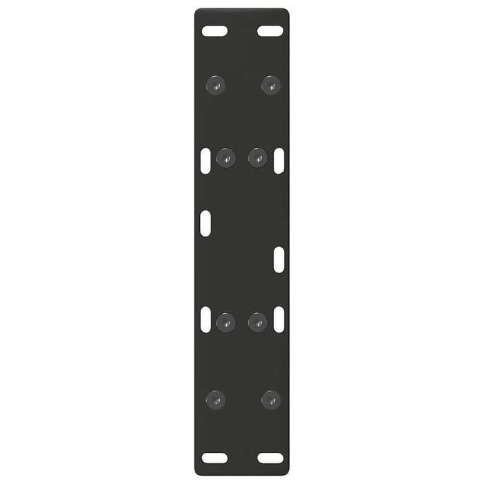 Picioare pentru măsuță de cafea în formă de A, 2 buc., negru, 50x(30-31) cm, oțel WALTI