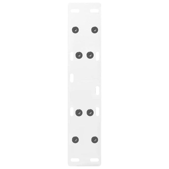 Picioare măsuță cafea în formă A 2 buc alb 50x(30-31) cm oțel - WALTI WALTI