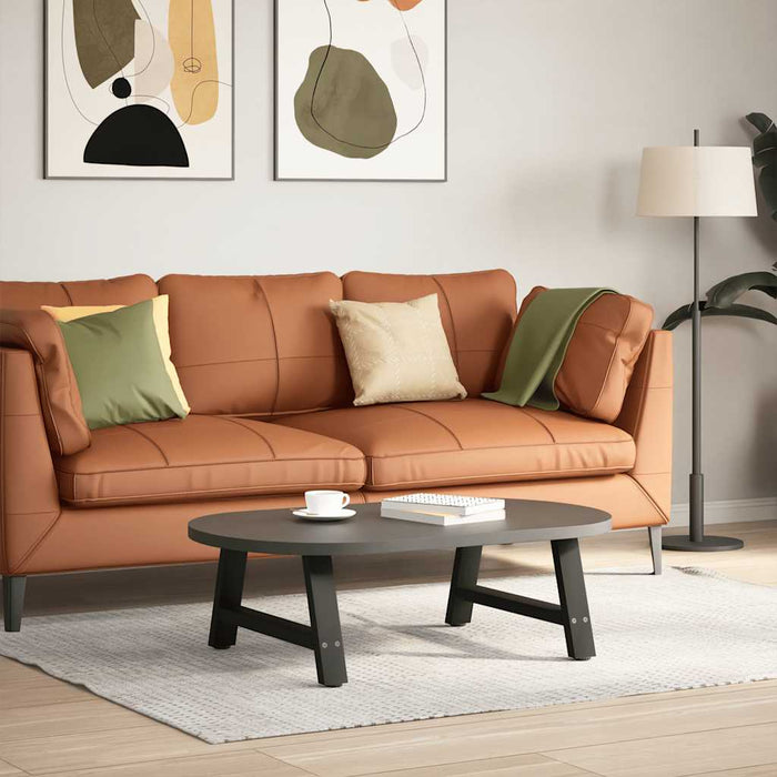 Picioare pentru măsuță de cafea în formă de A, 2 buc., negru, 60x(30-31) cm, oțel WALTI