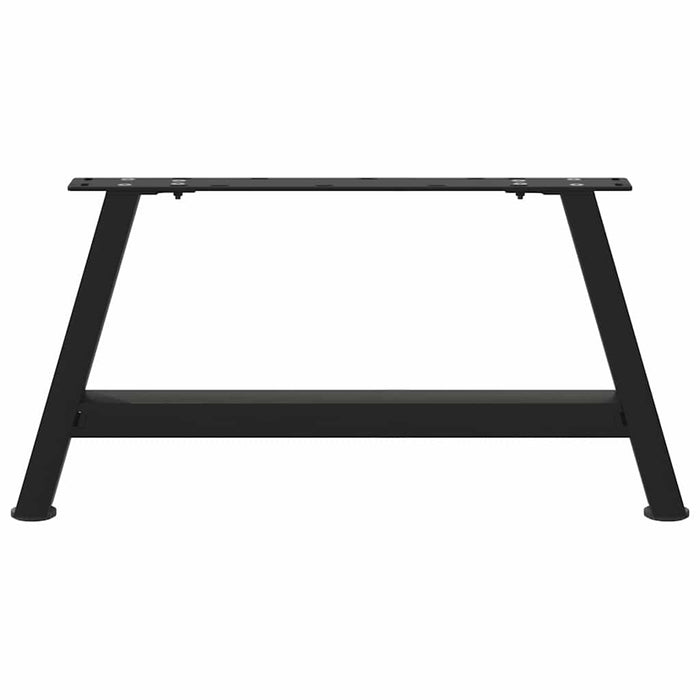 Picioare pentru măsuță de cafea în formă de A, 2 buc., negru, 60x(30-31) cm, oțel WALTI