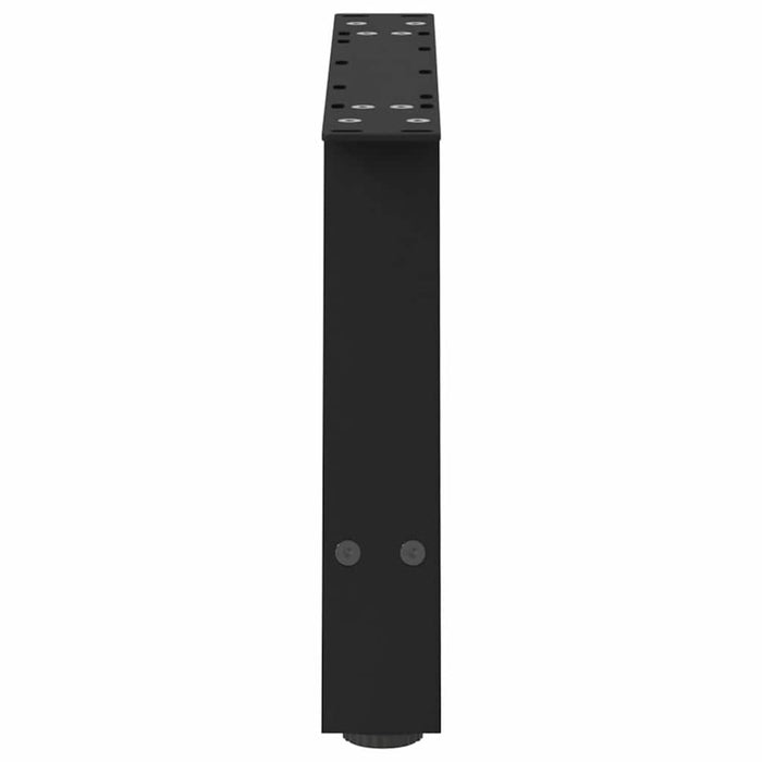 Picioare pentru măsuță de cafea în formă de A, 2 buc., negru, 60x(30-31) cm, oțel WALTI