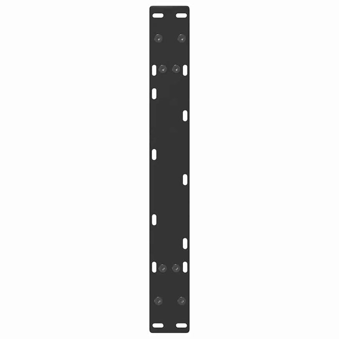 Picioare pentru măsuță de cafea în formă de A, 2 buc., negru, 60x(30-31) cm, oțel WALTI