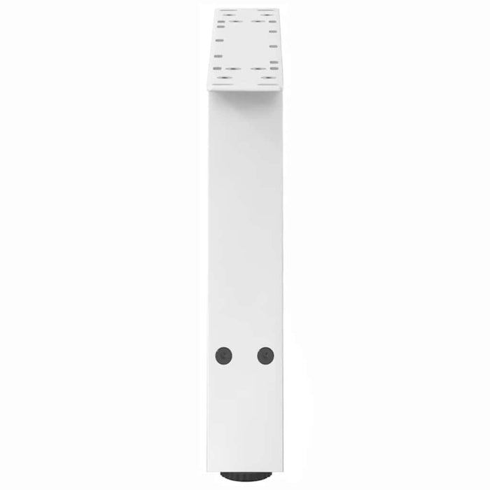 Picioare pentru măsuță de cafea în formă de A, 2 buc., alb, 60x(30-31) cm, oțel WALTI