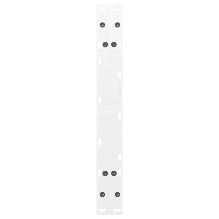Picioare pentru măsuță de cafea în formă de A, 2 buc., alb, 60x(30-31) cm, oțel WALTI