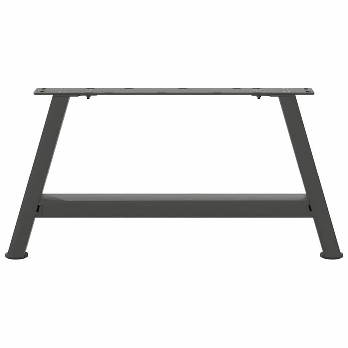 Picioare pentru măsuță de cafea în formă de A, 2 buc., antracit, 60x(30-31) cm, oțel WALTI