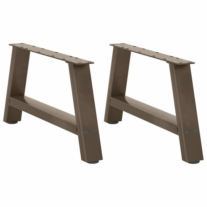 Picioare pentru măsuță de cafea în formă de A, 2 buc., 60x(30-31) cm, oțel - WALTI WALTI