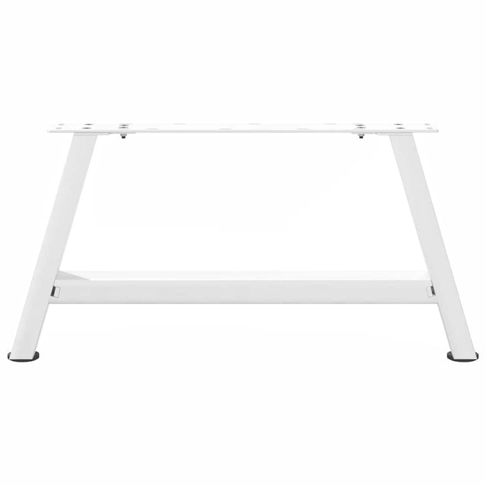 Picioare pentru măsuță de cafea în formă de A, 2 buc., alb, 70x(30-31) cm, oțel WALTI