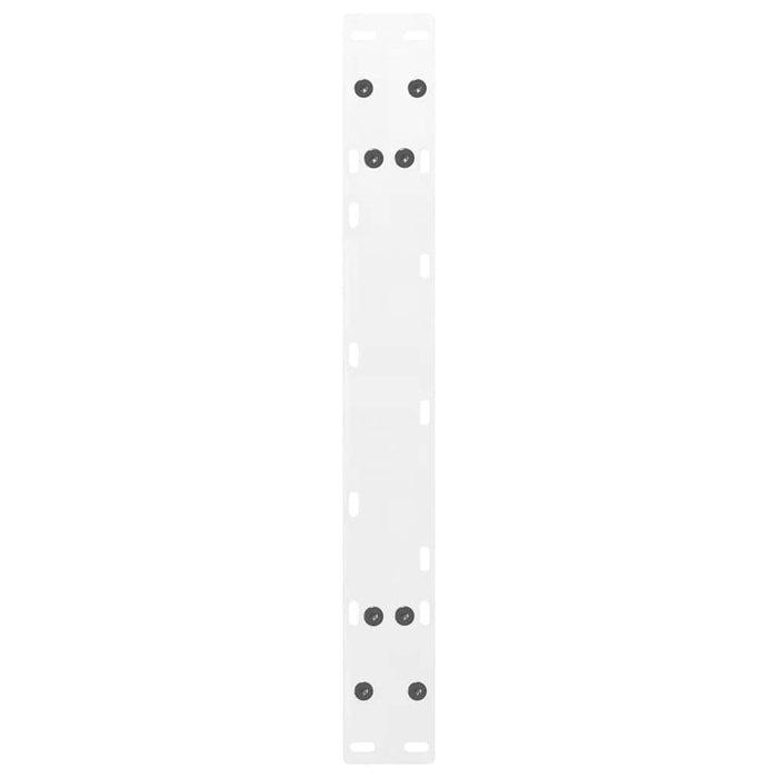 Picioare pentru măsuță de cafea în formă de A, 2 buc., alb, 70x(30-31) cm, oțel WALTI