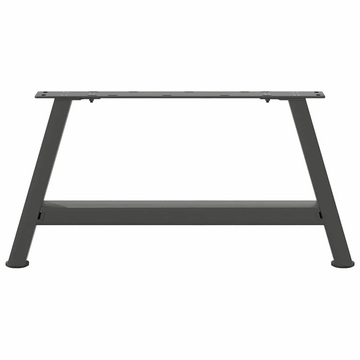 Picioare pentru măsuță de cafea în formă de A, 2 buc., antracit, 70x(30-31) cm, oțel WALTI