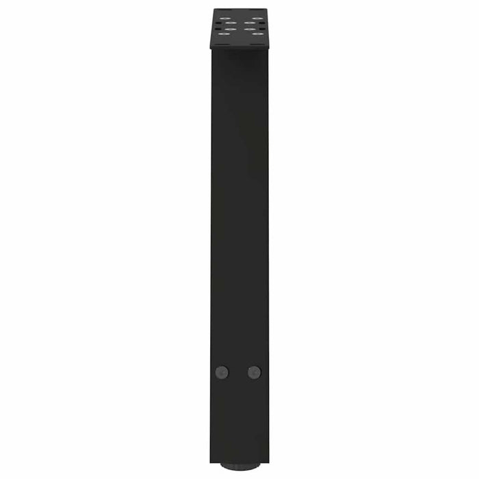 Picioare pentru măsuță de cafea în formă de A, 2 buc., negru, 38x(42-43) cm, oțel WALTI