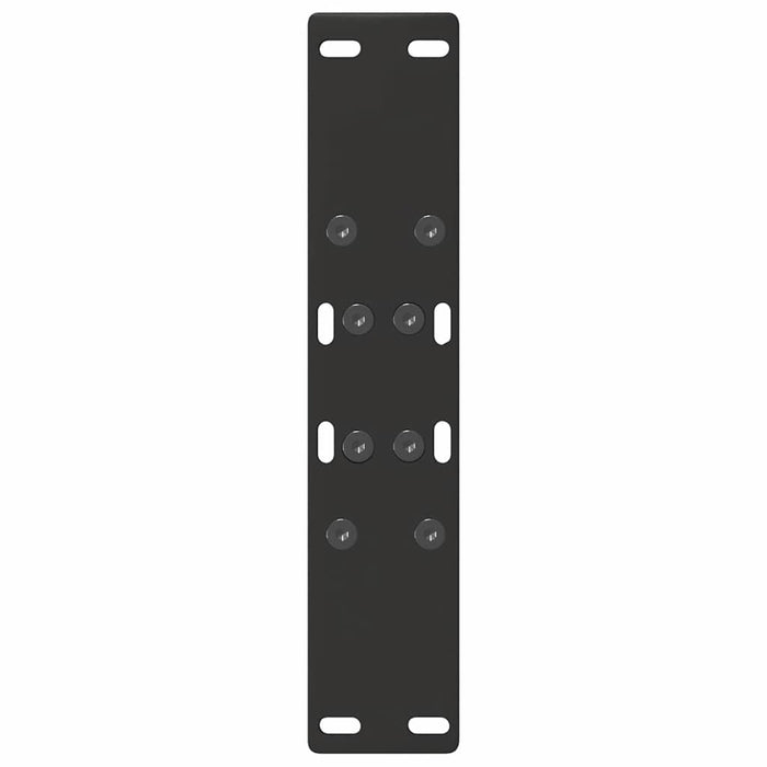 Picioare pentru măsuță de cafea în formă de A, 2 buc., negru, 38x(42-43) cm, oțel WALTI