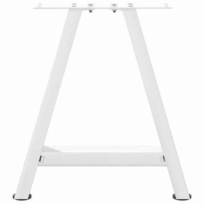 Picioare pentru măsuță de cafea în formă de A, 2 buc., alb, 38x(42-43) cm, oțel WALTI