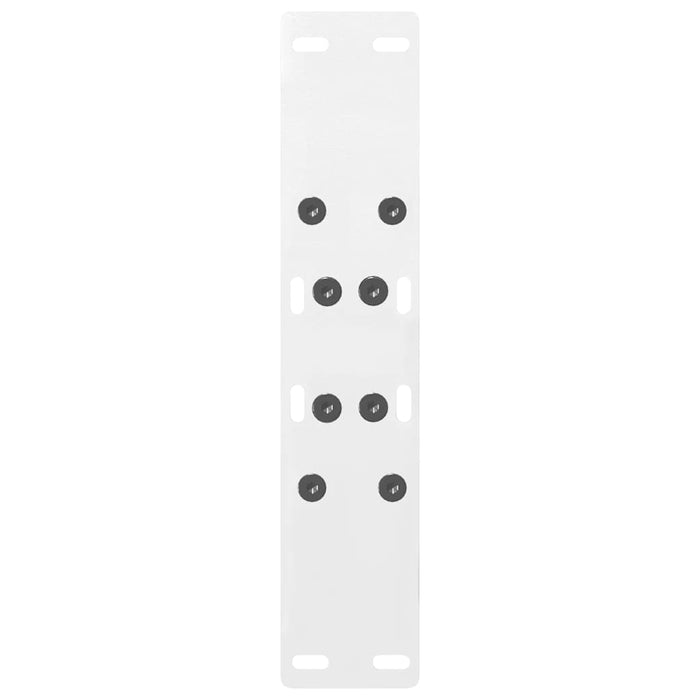 Picioare pentru măsuță de cafea în formă de A, 2 buc., alb, 38x(42-43) cm, oțel WALTI