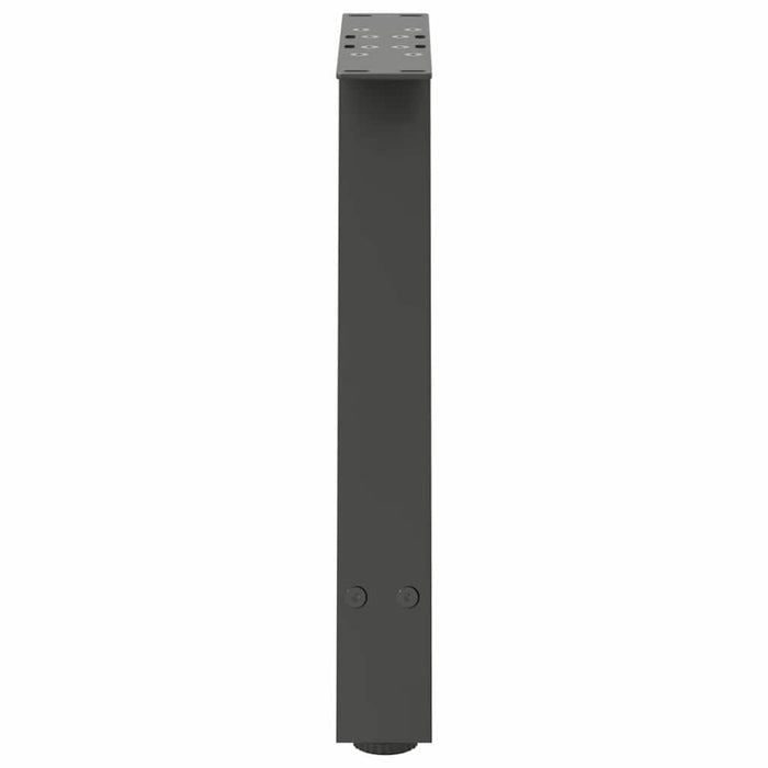 Picioare pentru măsuță de cafea în formă de A, 2 buc., antracit, 38x(42-43) cm, oțel WALTI
