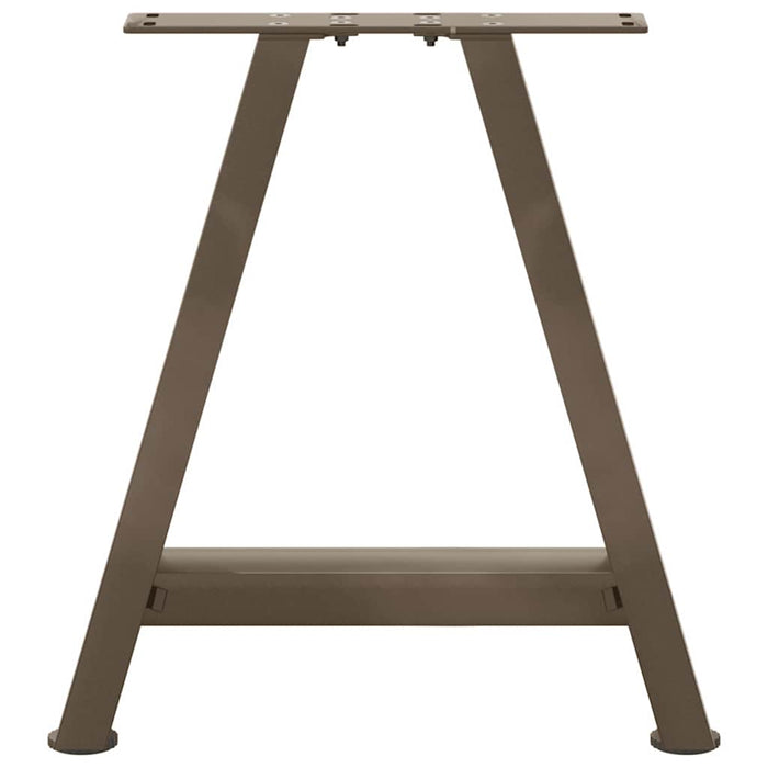 Picioare pentru măsuță de cafea în formă de A, 2 buc., 38x(42-43) cm, oțel - WALTI WALTI