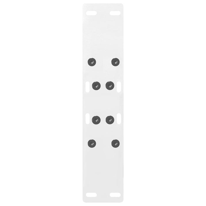 Picioare pentru măsuță de cafea în formă de A, 2 buc., alb, 50x(42-43) cm, oțel WALTI