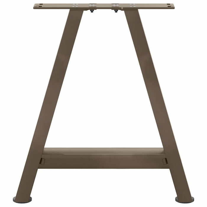 Picioare pentru măsuță de cafea în formă de A, 2 buc., 50x(42-43) cm, oțel WALTI