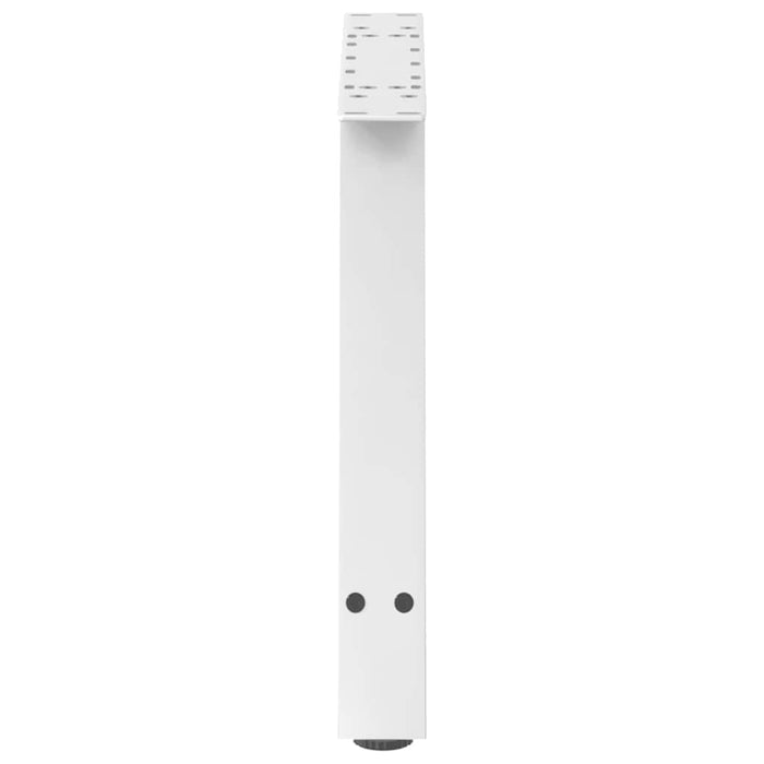 Picioare pentru măsuță de cafea în formă de A, 2 buc., alb, 60x(42-43) cm, oțel WALTI