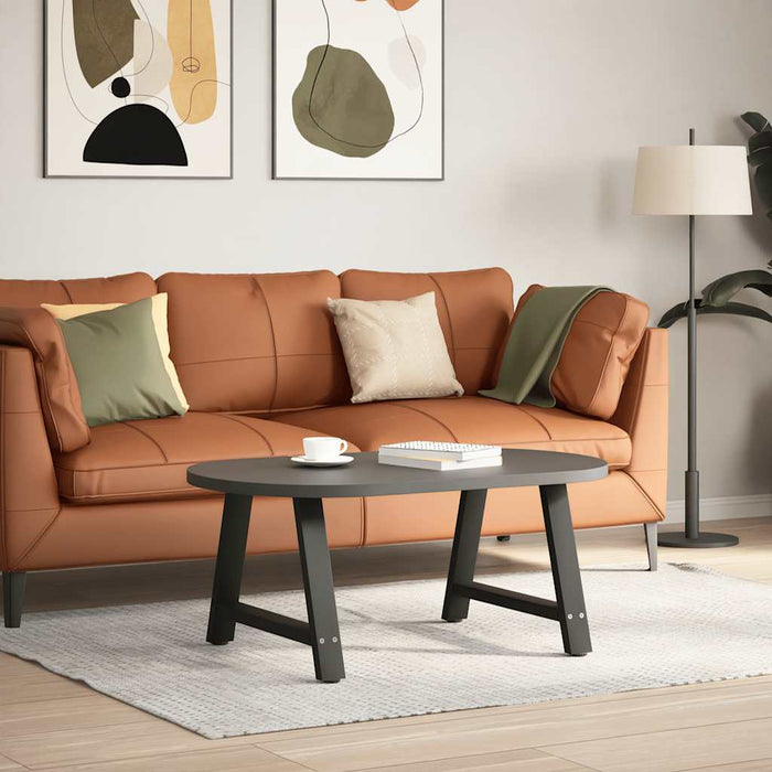 Picioare pentru măsuță de cafea în formă de A, 2 buc., negru, 70x(42-43) cm, oțel WALTI
