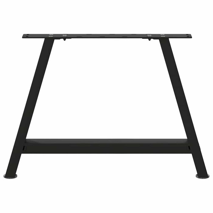 Picioare pentru măsuță de cafea în formă de A, 2 buc., negru, 70x(42-43) cm, oțel WALTI