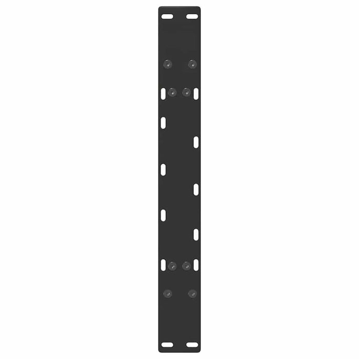 Picioare pentru măsuță de cafea în formă de A, 2 buc., negru, 70x(42-43) cm, oțel WALTI