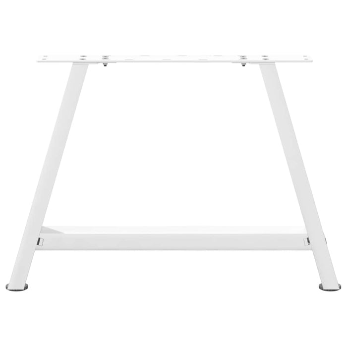 Picioare pentru măsuță de cafea în formă de A, 2 buc., alb, 70x(42-43) cm, oțel WALTI