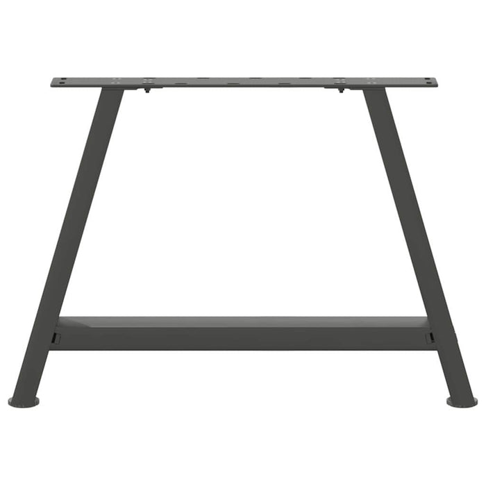 Picioare pentru măsuță de cafea în formă de A, 2 buc., antracit, 70x(42-43) cm, oțel WALTI