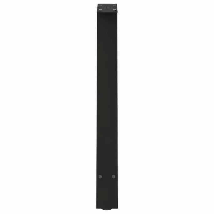 Picioare de masă în formă de A, 2 buc., negru, 60x(72-73) cm, oțel WALTI