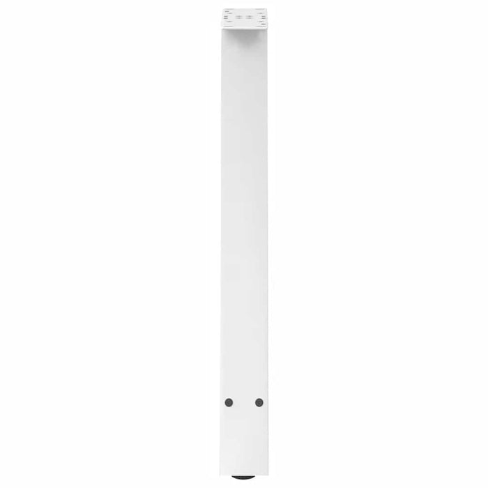 Picioare de masă în formă de A, 2 buc., alb, 60x(72-73) cm, oțel WALTI
