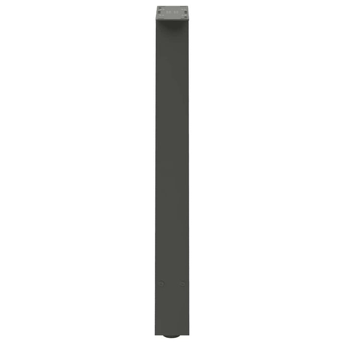 Picioare de masă în formă de A, 2 buc., antracit, 60x(72-73) cm, oțel WALTI