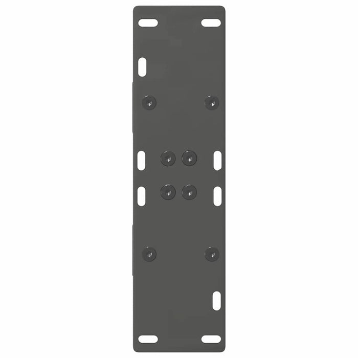 Picioare de masă în formă de A, 2 buc., antracit, 60x(72-73) cm, oțel WALTI