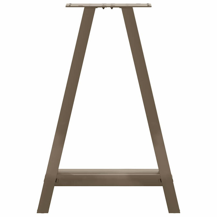 Picioare de masă în formă de A, 2 buc., 60x(72-73) cm, oțel WALTI