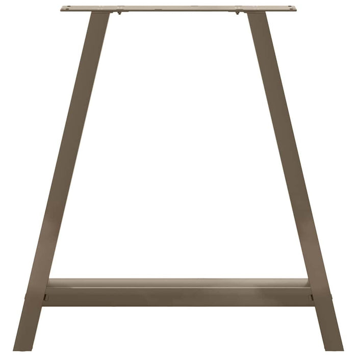 Picioare de masă în formă de A, 2 buc., 70x(72-73) cm, oțel WALTI