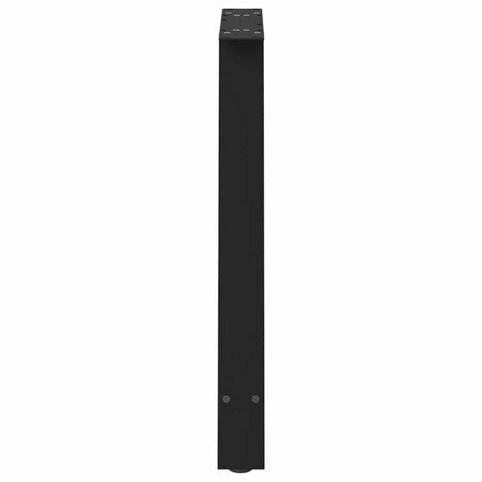 Picioare de masă în formă de A, 2 buc., negru, 80x(72-73) cm, oțel WALTI