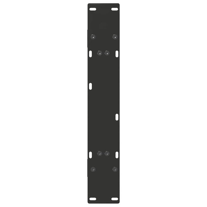 Picioare de masă în formă de A, 2 buc., negru, 80x(72-73) cm, oțel WALTI