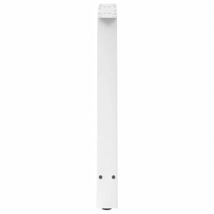 Picioare de masă în formă de A, 2 buc., alb, 80x(72-73) cm, oțel WALTI