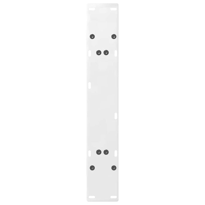 Picioare de masă în formă de A, 2 buc., alb, 80x(72-73) cm, oțel WALTI