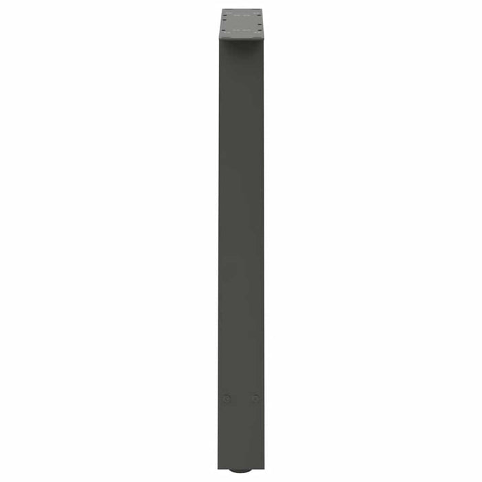 Picioare de masă în formă de A, 2 buc., antracit, 80x(72-73) cm, oțel WALTI
