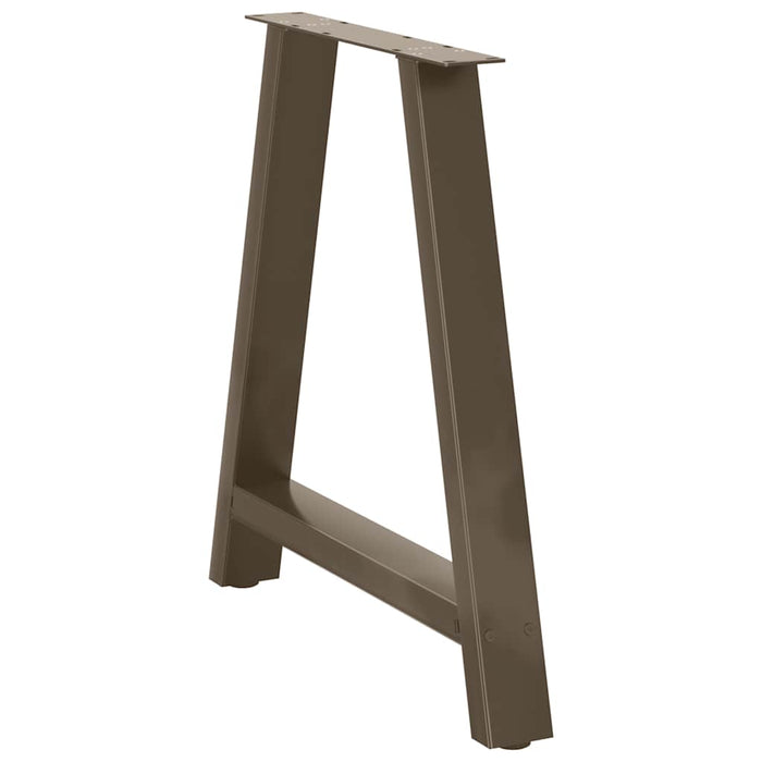 Picioare de masă în formă de A, 2 buc., 80x(72-73) cm, oțel WALTI