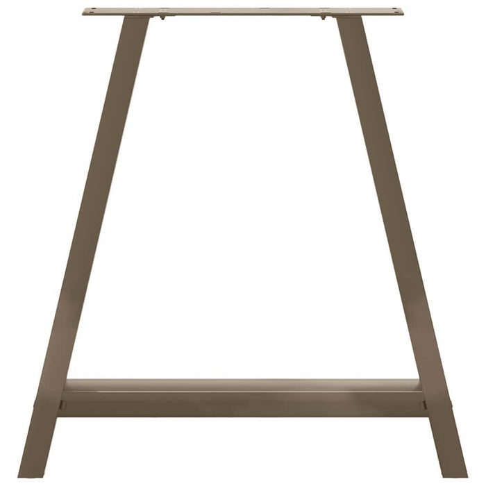 Picioare de masă în formă de A, 2 buc., 80x(72-73) cm, oțel WALTI