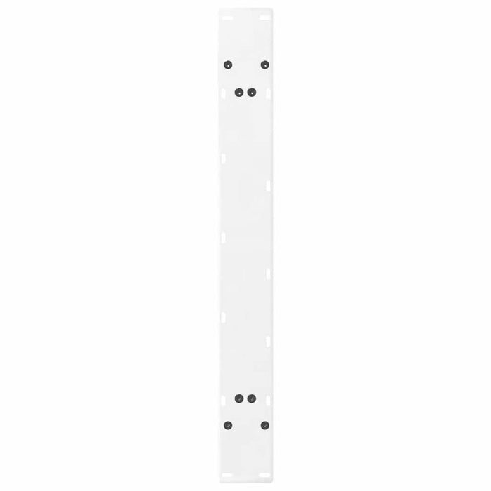 Picioare măsuță cafea în formă A 2 buc alb 90x(72-73) cm oțel - WALTI WALTI