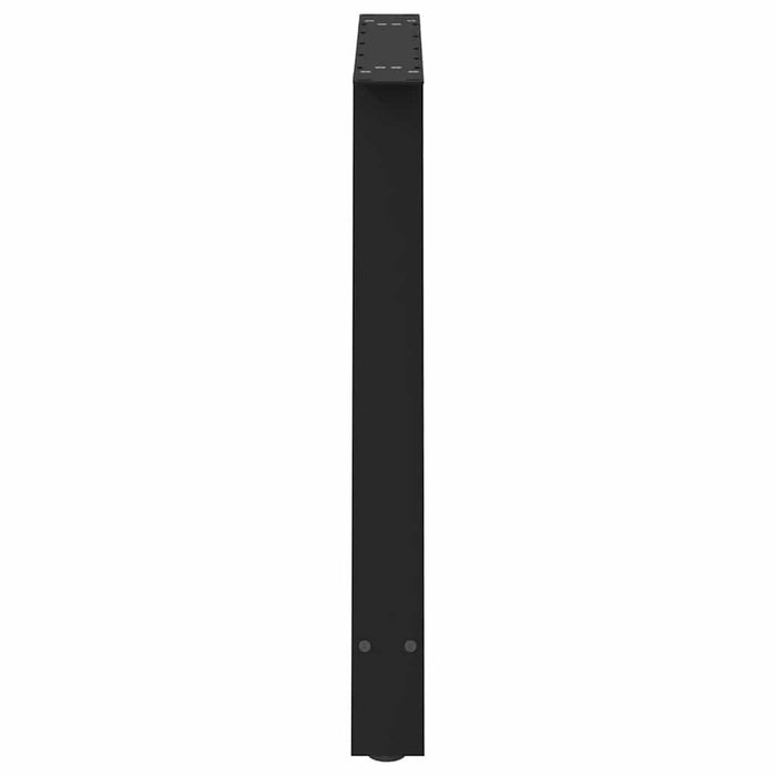 Picioare de masă în formă de A, 2 buc., negru, 100x(72-73) cm, oțel WALTI