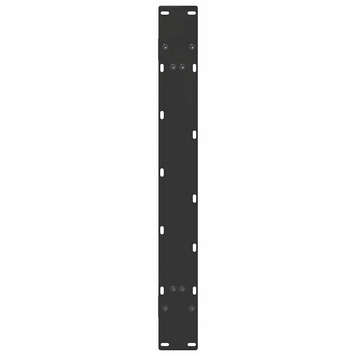 Picioare de masă în formă de A, 2 buc., negru, 100x(72-73) cm, oțel WALTI