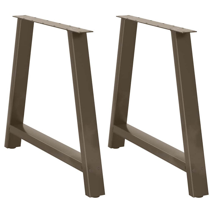 Picioare de masă în formă de A, 2 buc., 100x(72-73) cm, oțel WALTI