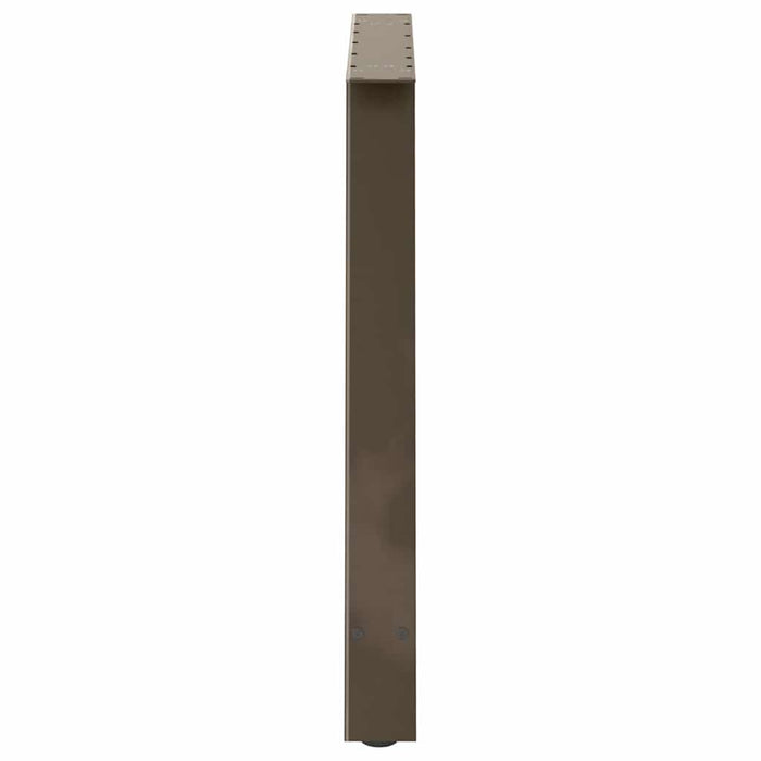 Picioare de masă în formă de A, 2 buc., 100x(72-73) cm, oțel WALTI