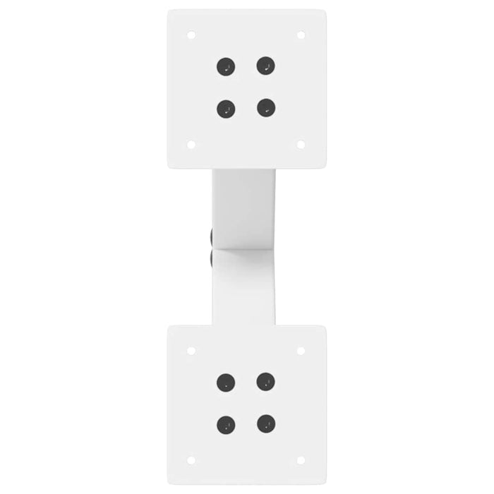 Picioare pentru măsuță de cafea în formă de X, 2 buc., alb, 37x(30-31) cm, oțel WALTI