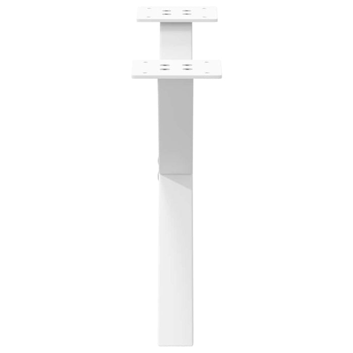 Picioare pentru măsuță de cafea în formă de X, 2 buc., alb, 60x(30-31) cm, oțel WALTI