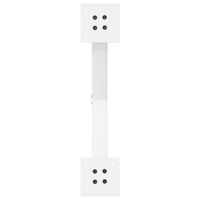 Picioare pentru măsuță de cafea în formă de X, 2 buc., alb, 60x(30-31) cm, oțel WALTI