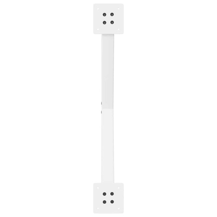 Picioare pentru măsuță de cafea în formă de X, 2 buc., alb, 70x(30-31) cm, oțel WALTI